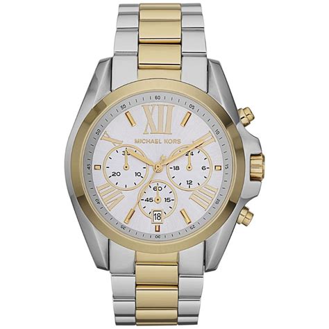 michael kors bradshaw gold and silver|michael kors bradshaw chronograph.